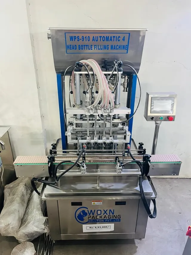 Automatic 4 Head Paste Filling Machine